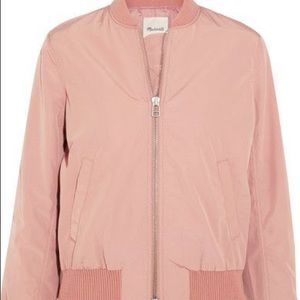 Dusty Pink Bomber Jacket - MADEWELL